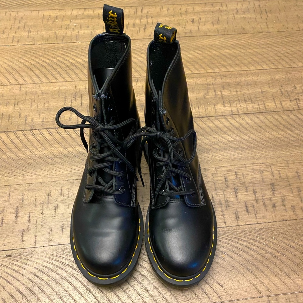 Size 7 Black Dr. Martens Combat Boots